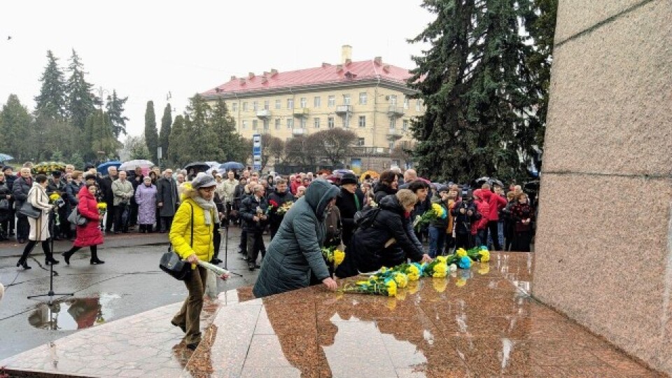 Як у Луцьку відзначали 206-ту річницю від дня народження Тараса Шевченка