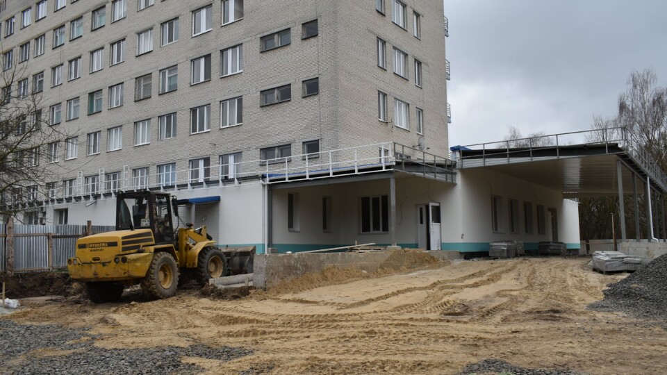 Закінчують реконструкцію приймального відділення Луцької міської лікарні