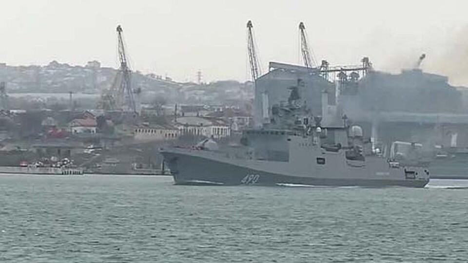 Росія зігнала майже весь флот до України
