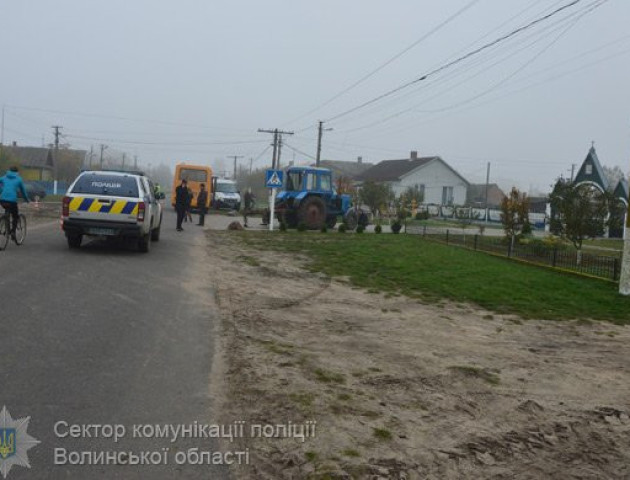 Волинянину, який трактором збив насмерть дитину, повідомили про підозру