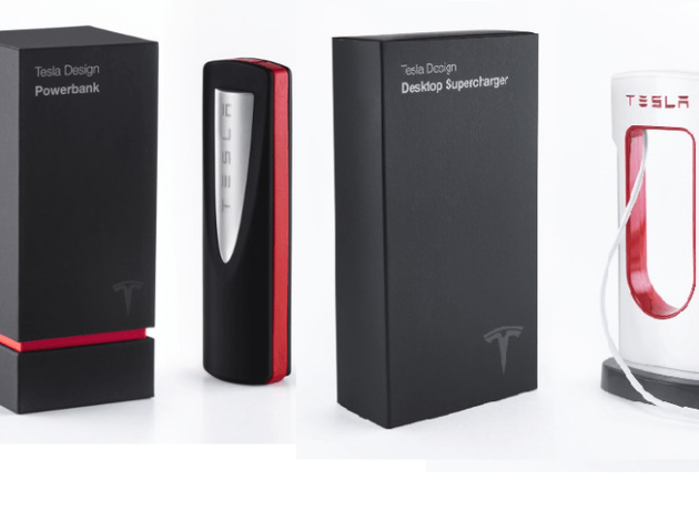 Tesla випустила зарядку для телефонів у вигляді зменшеної копії зарядної станції