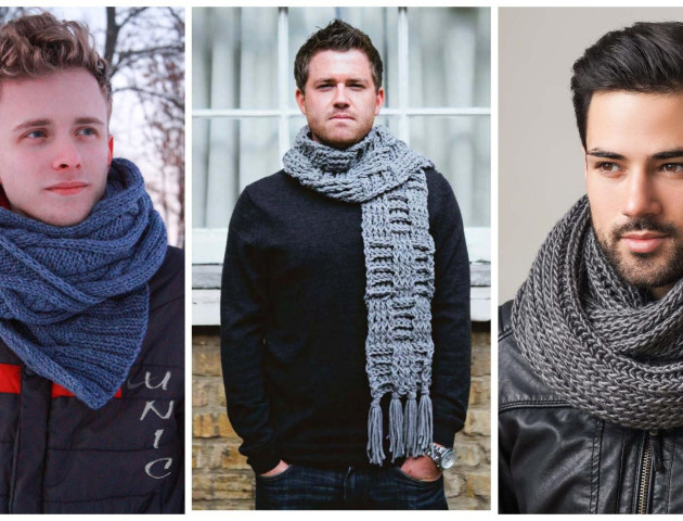 Які чоловічі шарфи в моді цього сезону?