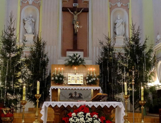 З'явився розклад різдвяних служінь у католицькому соборі в Луцьку