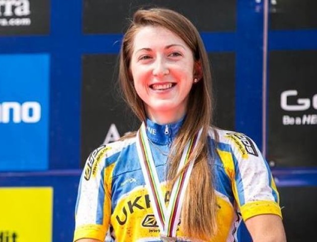 Лучанка Яна Беломоїна виграла чемпіонат Європи з маунтенбайку
