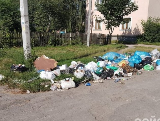 У Ковелі люди обурені через сміття на вулицях