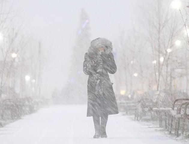 В Україну насуваються сильні морози і снігопади