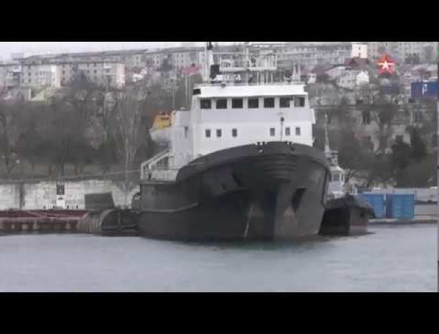 Українські кораблі у Криму показали на відео