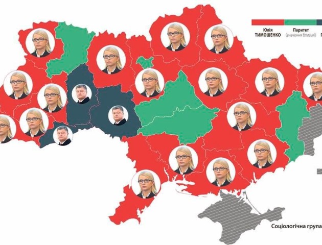 Наймасштабніше соцопитування: Юлія Тимошенко виграє вибори президента