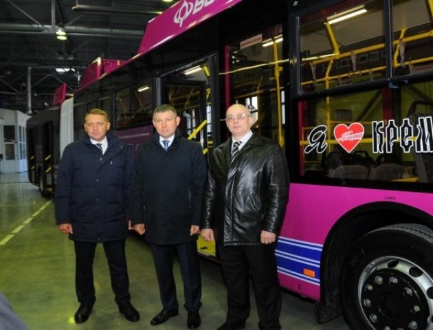 Показали, які тролейбуси луцький «Богдан Моторс» зробив для Кременчука
