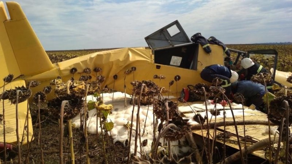 На Прикарпатті розбився український літак